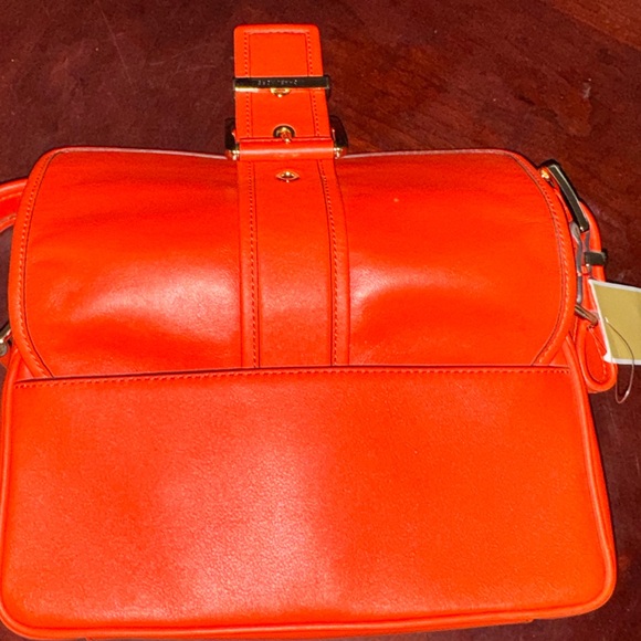 Michael Kors Orange Leather Shoulder Bag - Picture 4 of 9